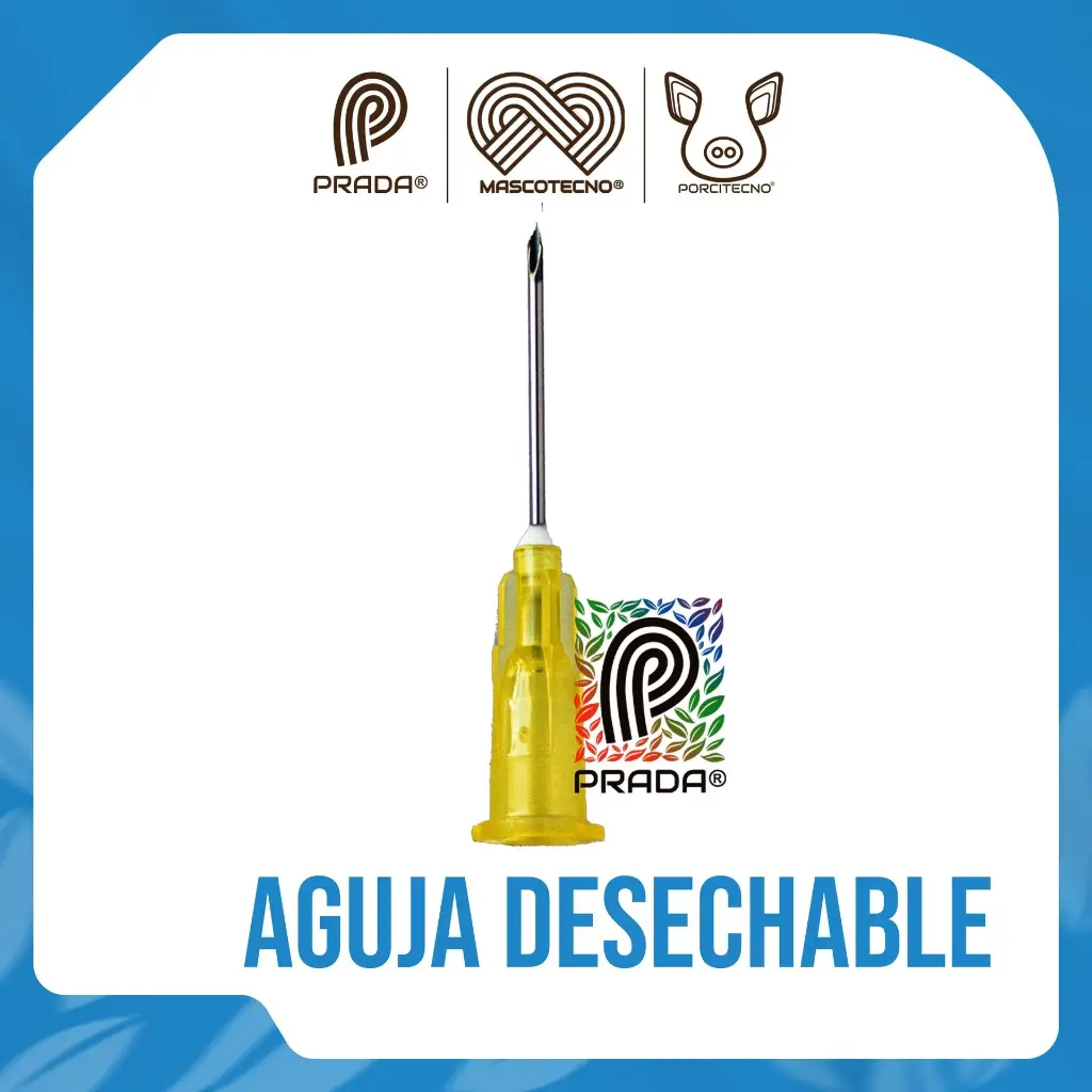 AGUJA DESECHABLE  20G x ½ {M}