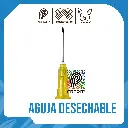 AGUJA DESECHABLE 20G*1/2"