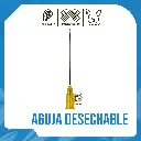 AGUJA DESECHABLE 20G*1 1/2"