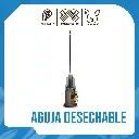 AGUJA DESECHABLE  22G x 1"
