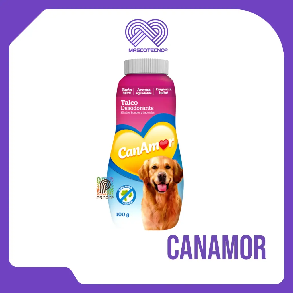 CANAMOR BAÑO SECO DESOD 100 GR