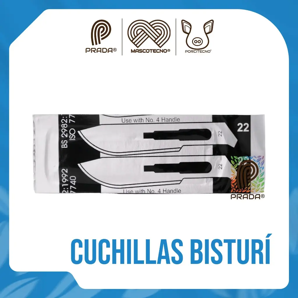 CUCHILLAS PARA BISTURI # 22 {M}