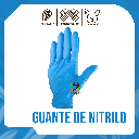 GUANTE DE NITRILO AZUL - TALLA L KENNEDY {M}