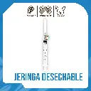 JERINGA DESECHABLE X 3 ML CON AGUJA 22G x1" [87734]