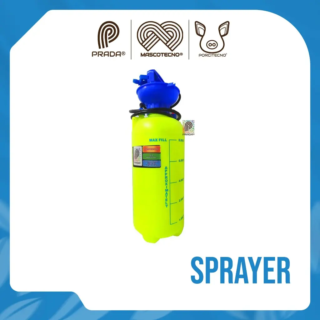 [5-0100-0050] SPRAYER DE AIRE A PRESION TIPO R1 x 8 LT
