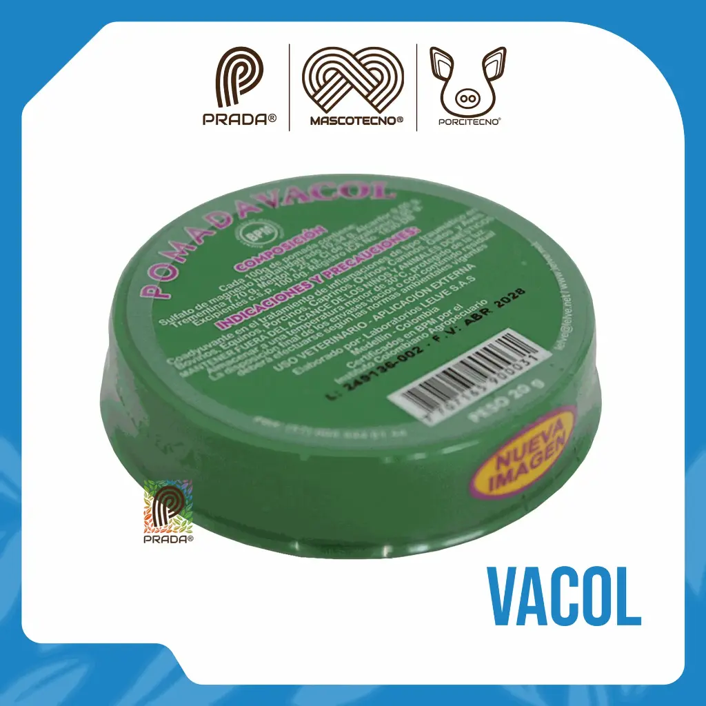VACOL POMADA 20GR