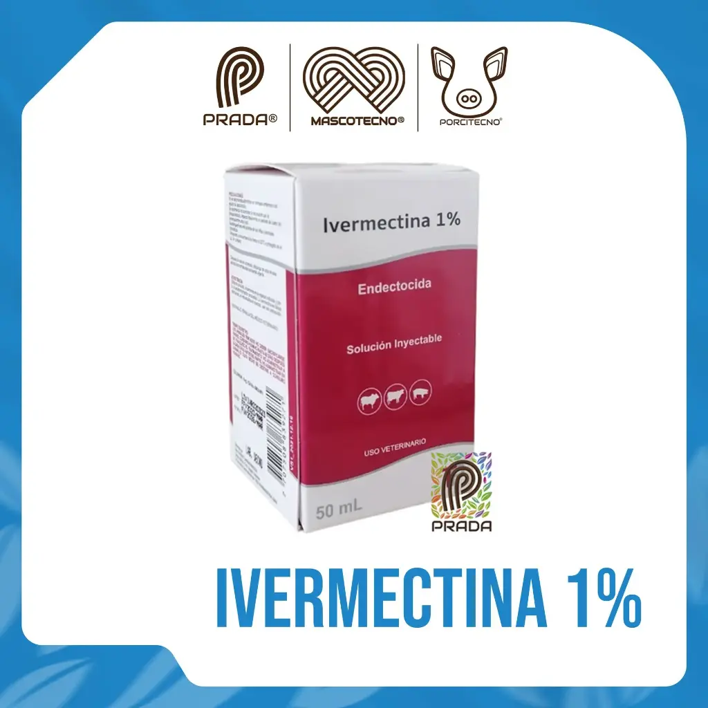 [7-0207-1072] VERMECTIN 1% INY X 50 ML