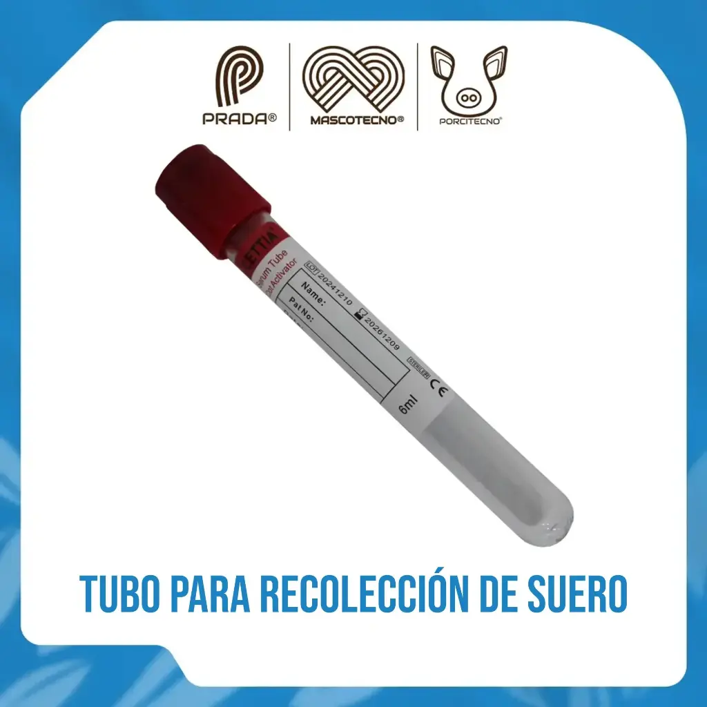 [4-0030-1066] Vacutainer tapa roja x unidad