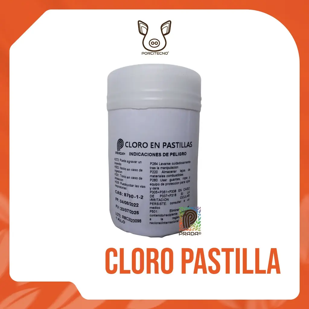 CLORO PASTILLAS (200 GR) {M}