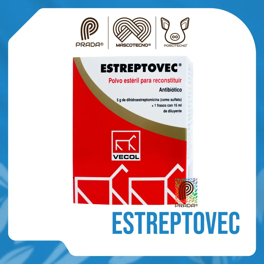 [7-0707-0483] ESTREPTOVEC INY X 5 GR (16 ML) {M}