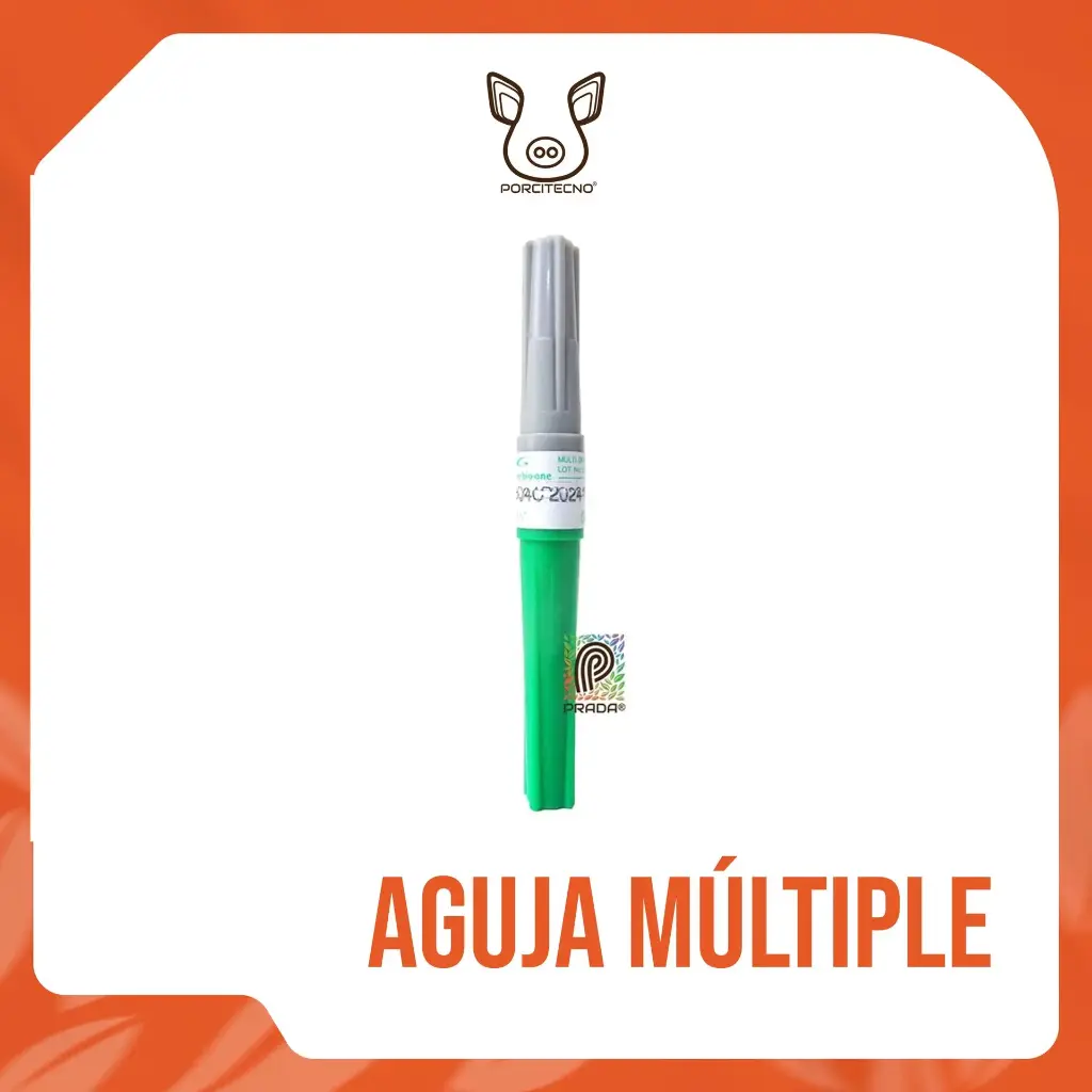 AGUJA MÚLTIPLE VACUETTE  21G x 1 ½"