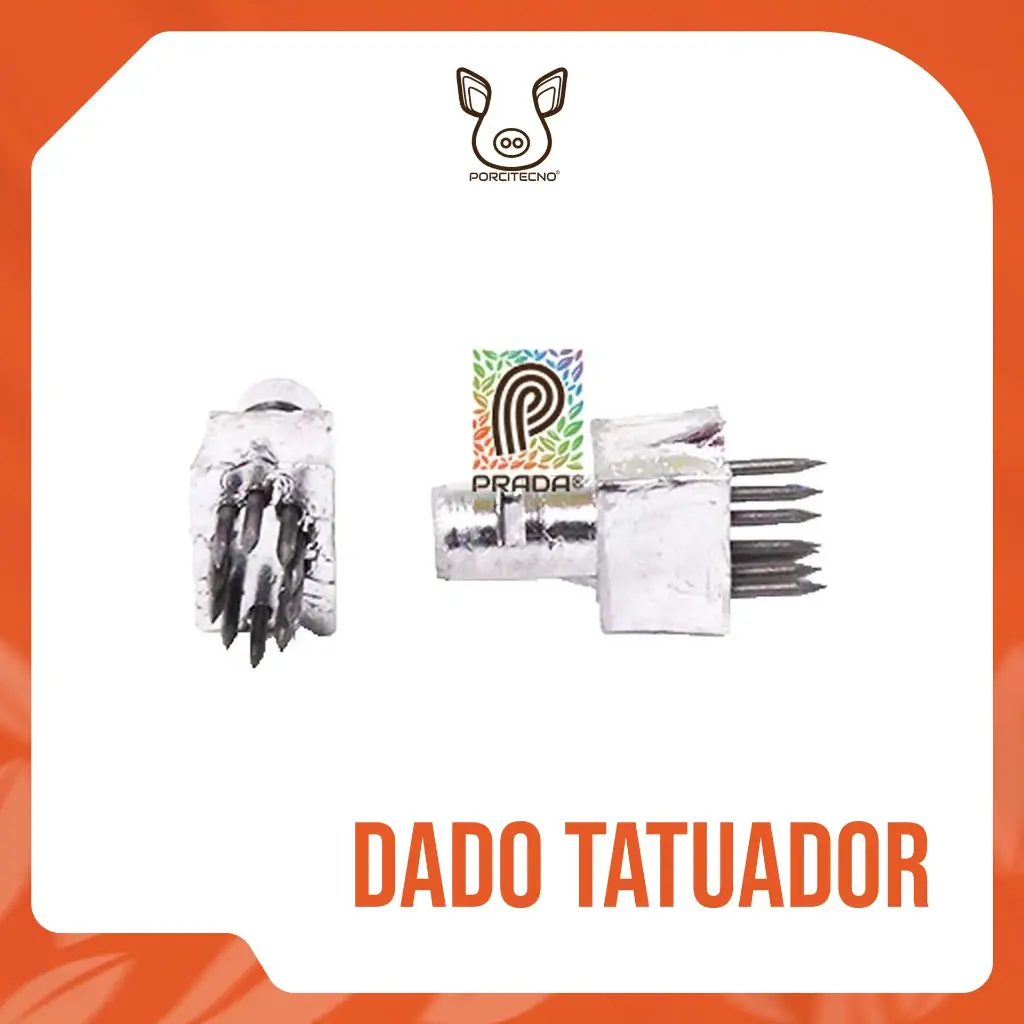 Dado tatuador grande num 0