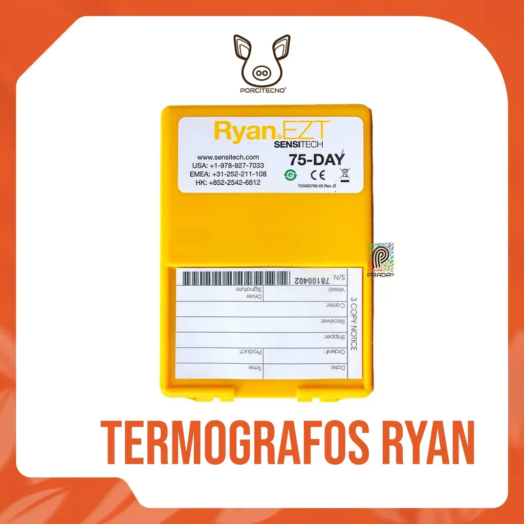 [4-0050-0985] Termografos Ryan EZT sensitech
