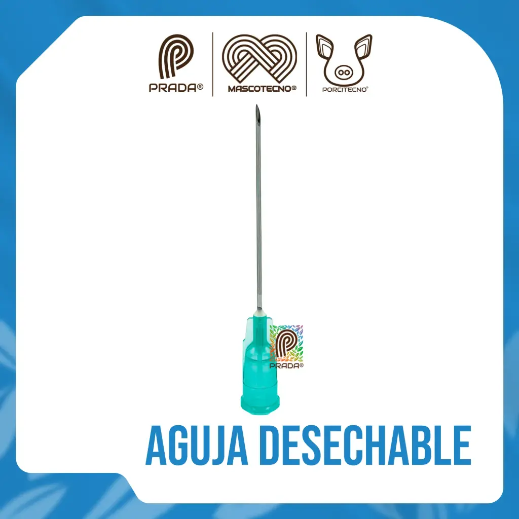 AGUJA DESECHABLE  21 GR X 1 ½"