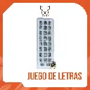 JUEGO DE LETRAS TATUADOR 3/8