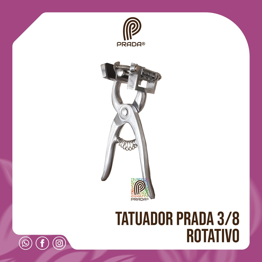 Tatuador grande con numeros 0-9 y letras A-Z