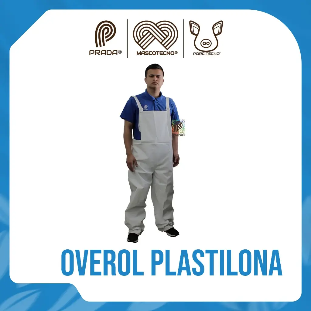 [4-0020-0808] Overol plastilona talla XL