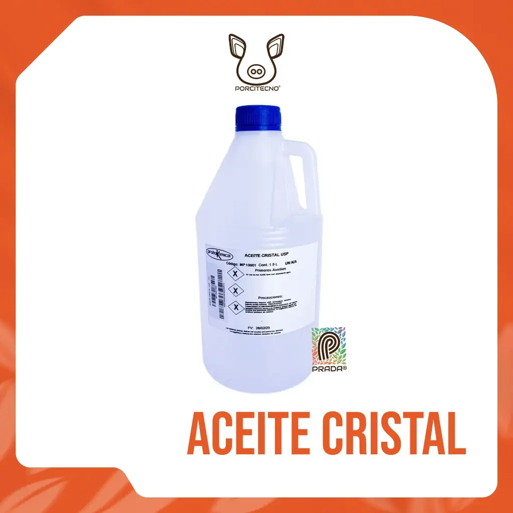 Aceite cristal x 2 litros