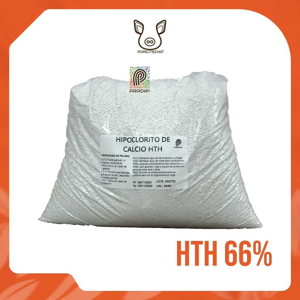 [5-0000-0622] HIPOCLORITO DE CALCIO HTH 66% X 5 KG {M}