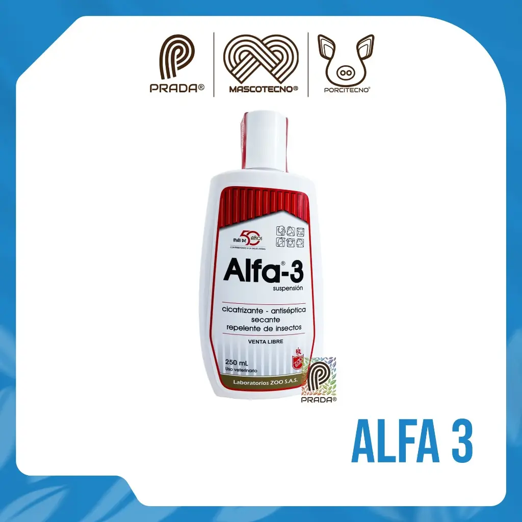 [7-1303-1108] ALFA 3 X 250 ML