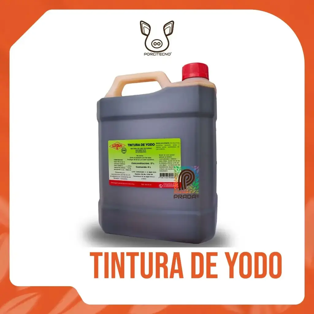 TINTURA DE YODO AL 10% X 500 ML (copia)