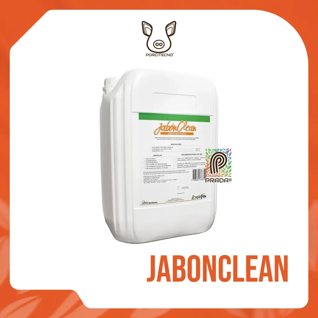 [6-0000-1167] JABONCLEAN X 20 LTS {M}