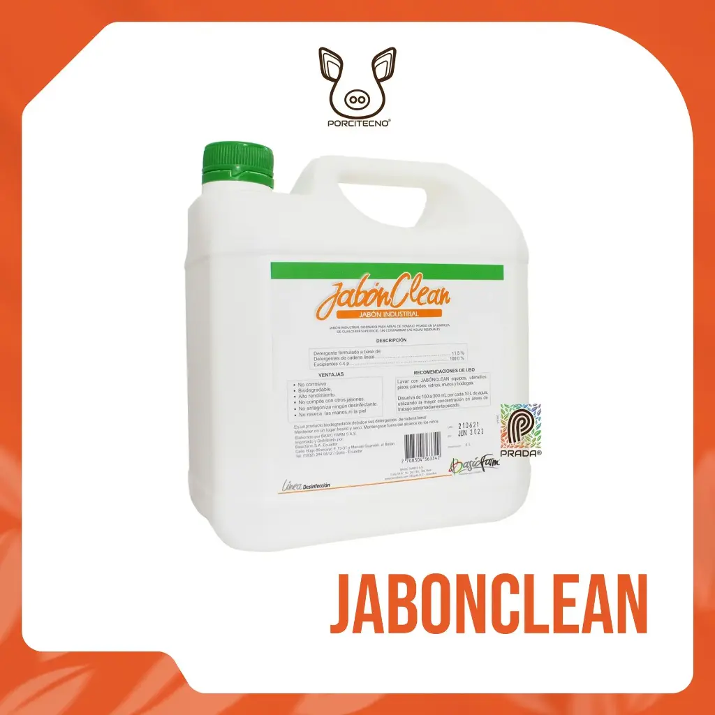 [7-0000-1253] JABONCLEAN X 4 LTS