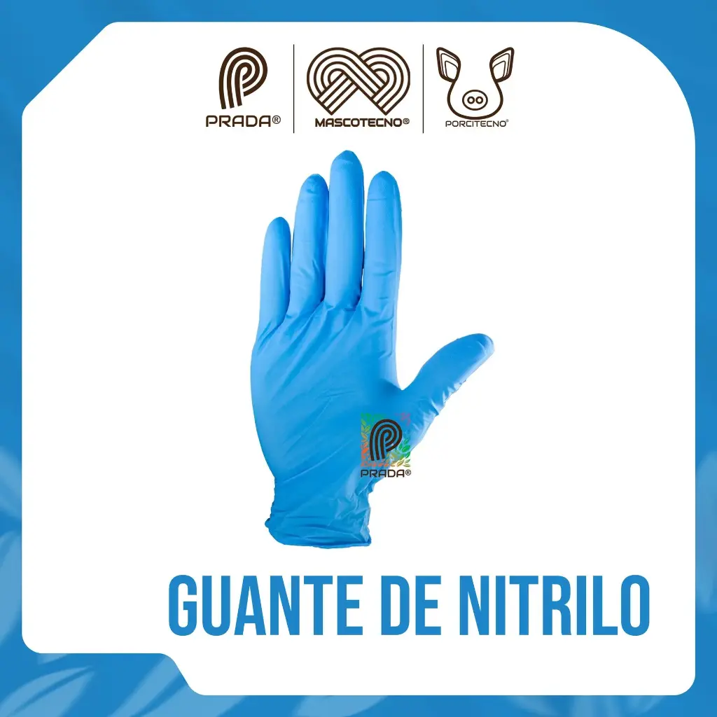 [7-1401-0606] GUANTE DE NITRILO AZUL TALLA S KENNEDY