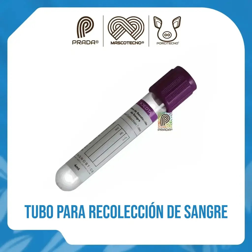 TUBO PARA RECOLECCION DE SANGRE TAPA LILA 1.0 ML (UNIDAD)
