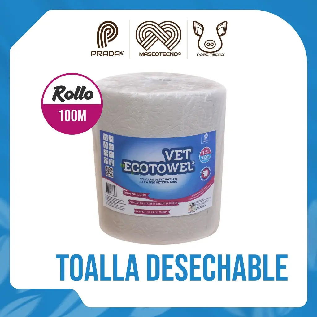 TOALLA DESECHABLE VET ECOTOWEL 600 M (copia)