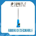 AGUJA DESECHABLE 23G X 1"