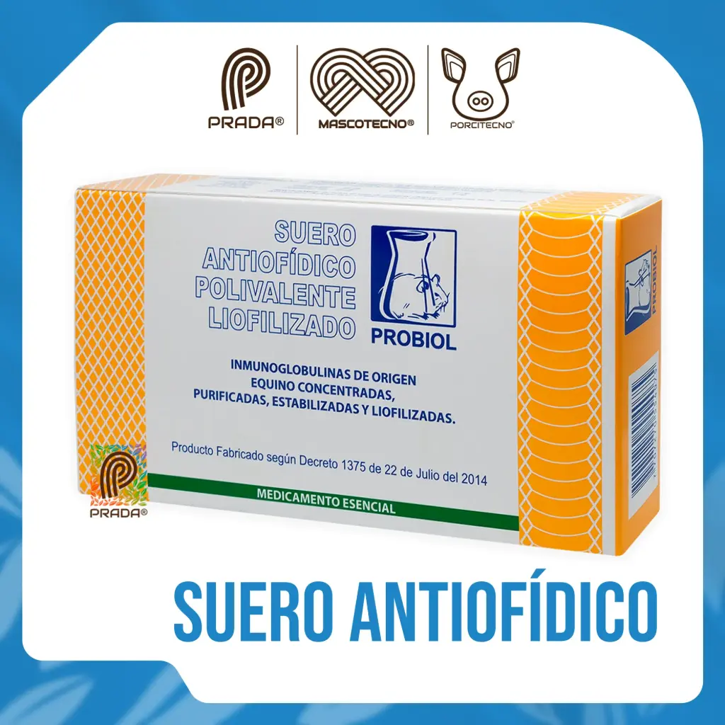 [1-0100-0069] SUERO ANTIOFIDICO POLIVALENTE LIOFILIZADO {M}