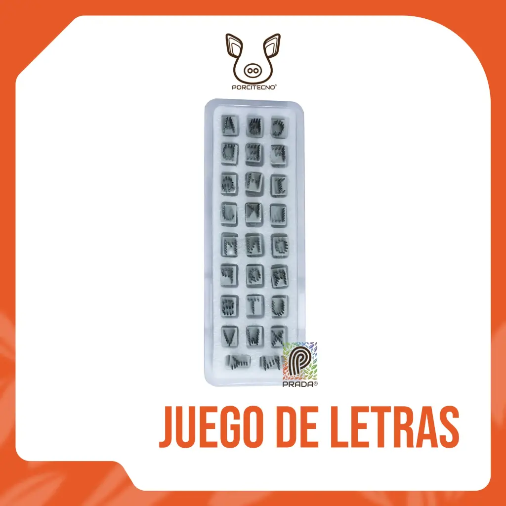 JUEGO DE LETRAS TATUADOR 5/16 {M}