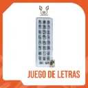 JUEGO DE LETRAS TATUADOR 5/16 {M}