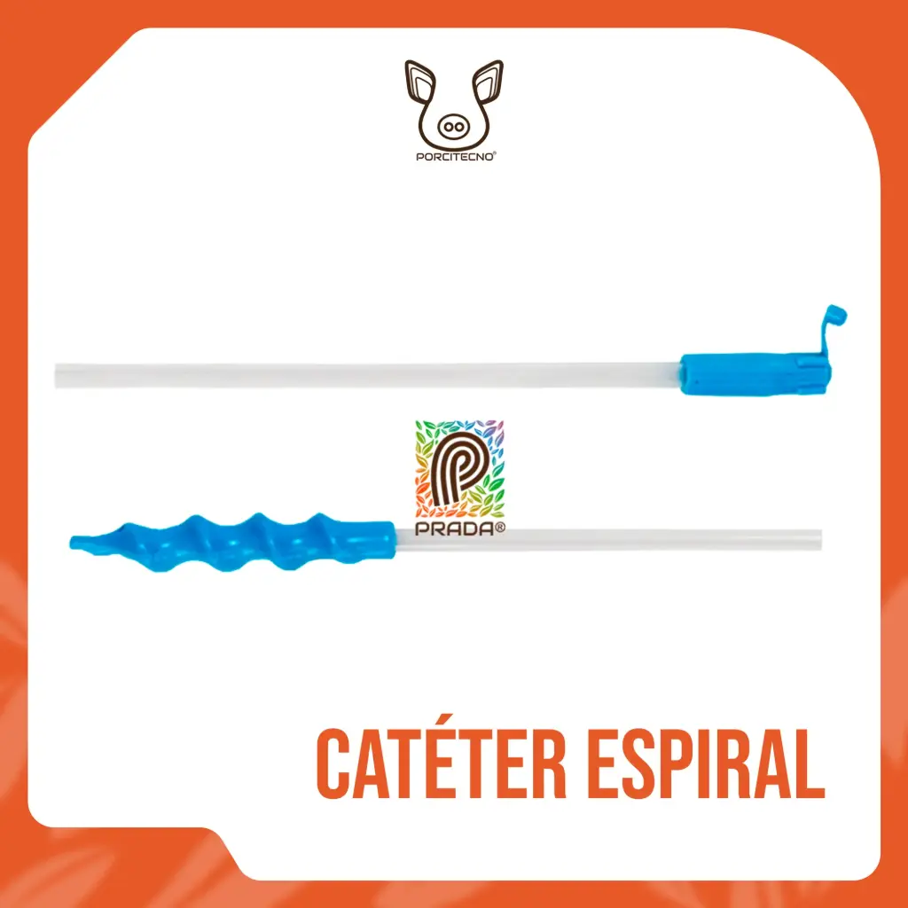 CATÉTER ESPIRAL CON TAPA