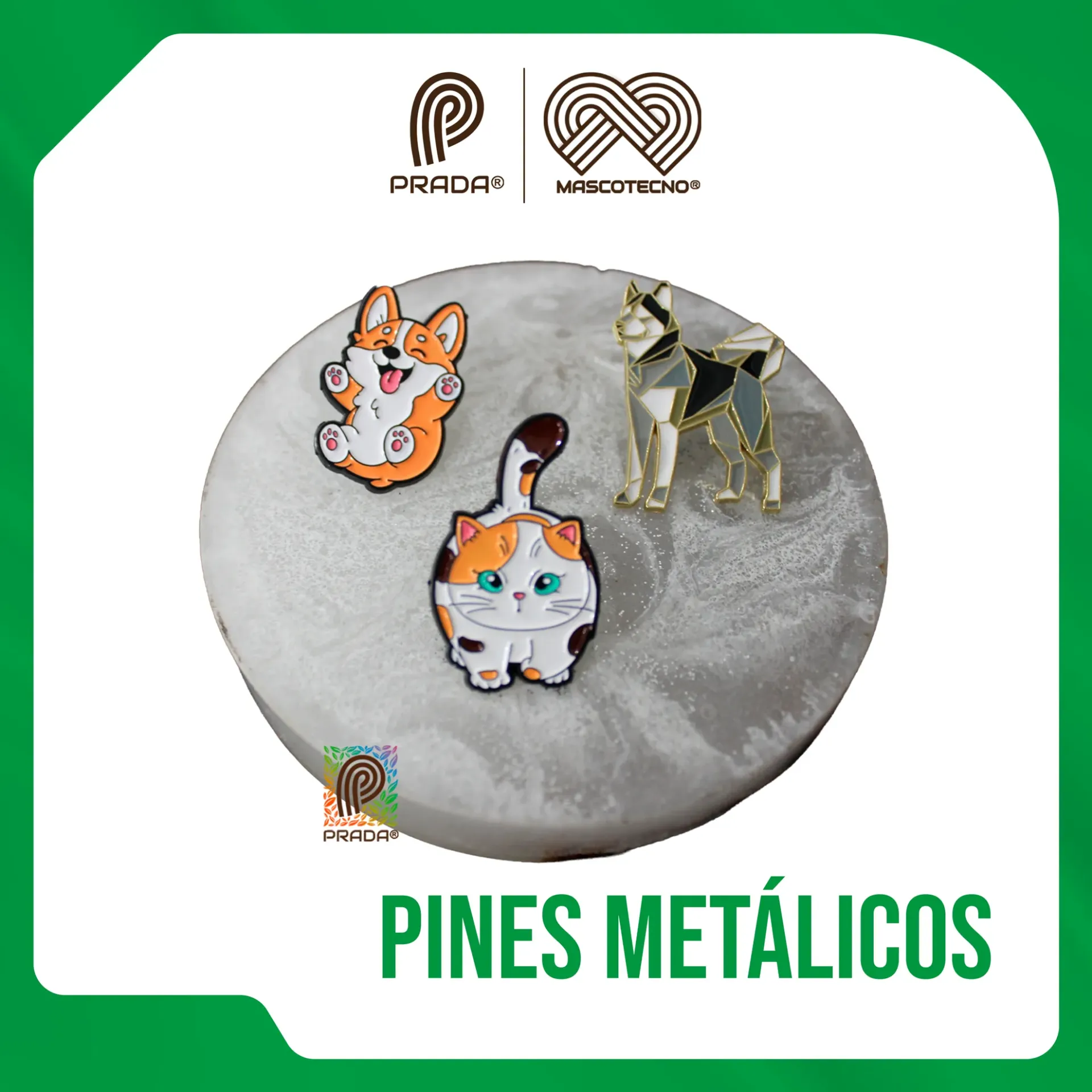 [0-0000-0010] PINES VETERINARIOS METALICOS