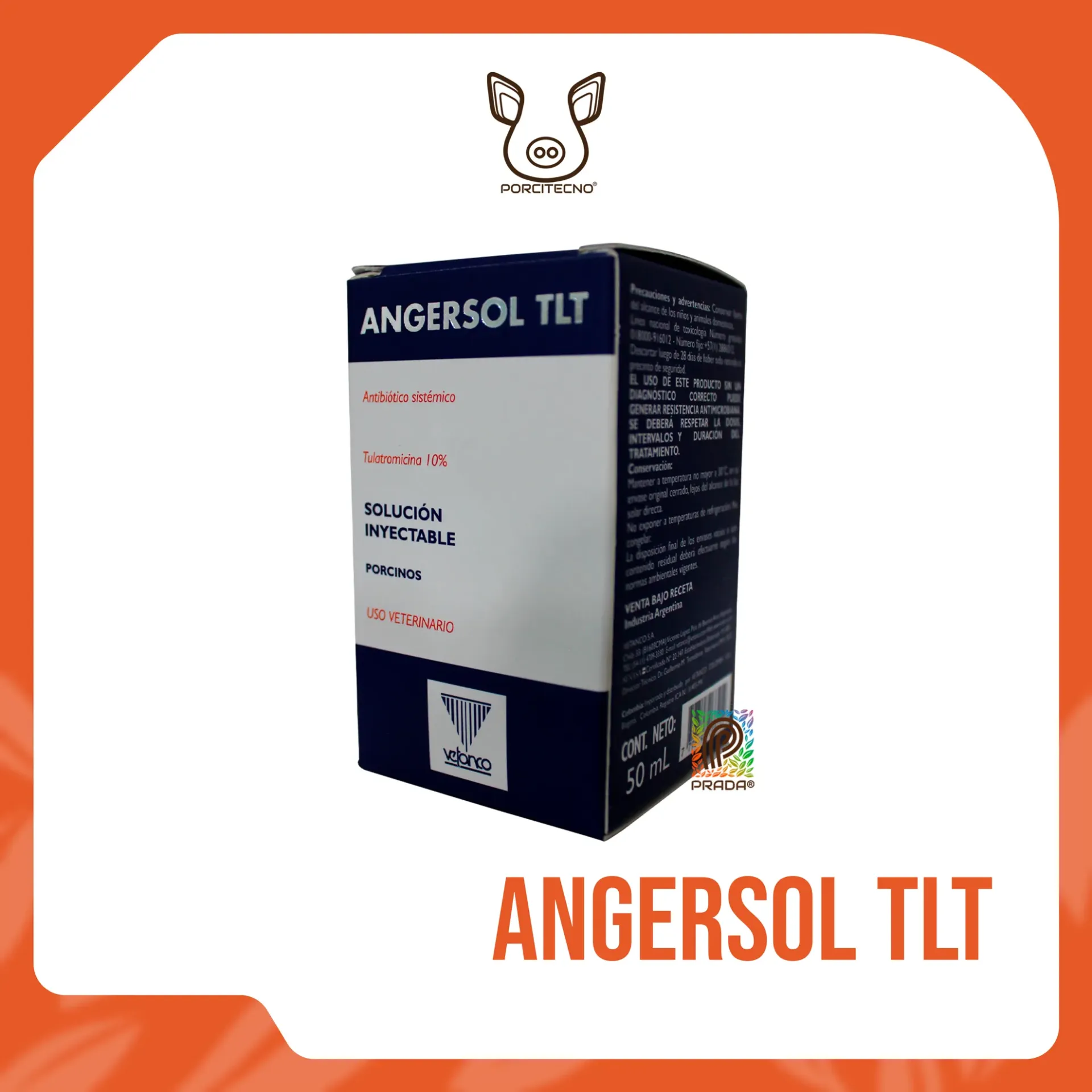 ANGERSOL TLT SOLUCIÓN INY X 50ML