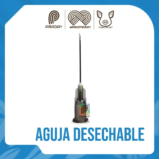 [7-1401-0122] AGUJA DESECHABLE  22G x 1"
