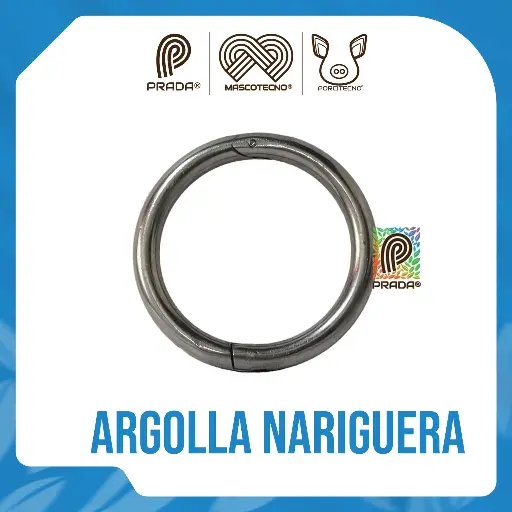 [4-0060-0076] ARGOLLA NARIGUERA AUTOCORTANTE ACERO INOXIDABLE [54833]
