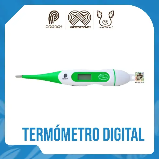 [4-0030-0079] TERMOMETRO DIGITAL FLEXIBLE VETERINARIO TIPO CPM [81232]