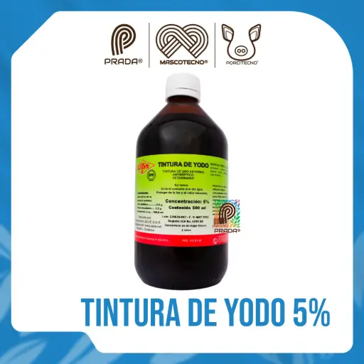 [7-1205-0992] TINTURA DE YODO 5% X 500 ML