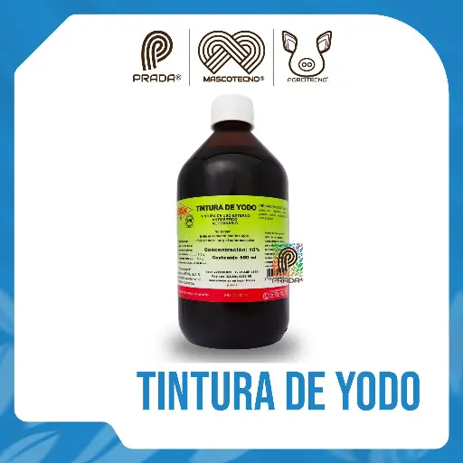 [7-1205-0990] TINTURA DE YODO 10% X 500 ML