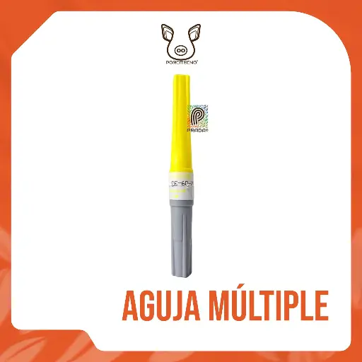 [4-0000-0127] AGUJA MULTIPLE VACUETTE   20G x 1"