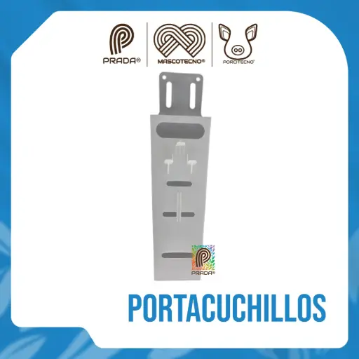 [4-0020-0847] PORTA CUCHILLO PLASTICO TRANSPARENTE