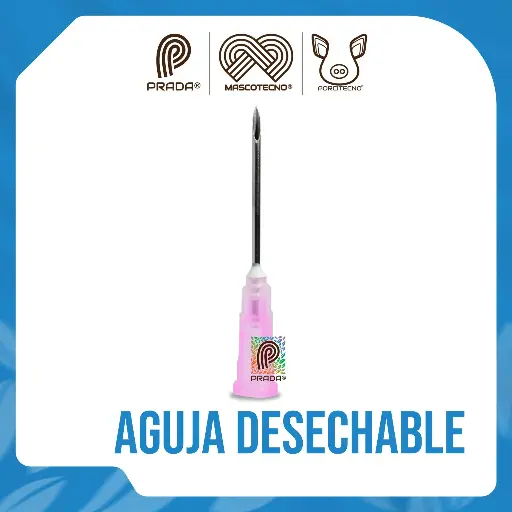 [7-1401-0117] AGUJA DESECHABLE  18G x 1" [46345] {M}