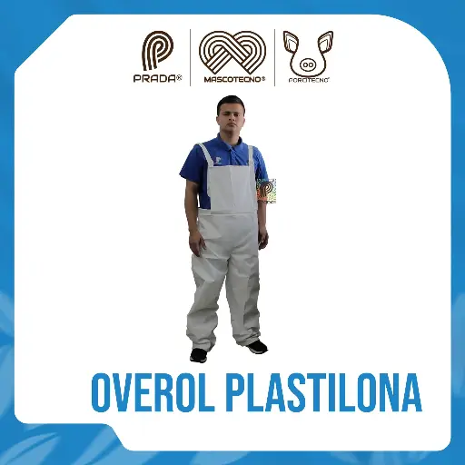 [4-0020-0808] Overol plastilona talla XL