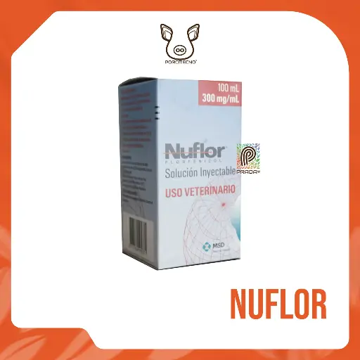 [7-0704-1146] NUFLOR INJ X 100 ML